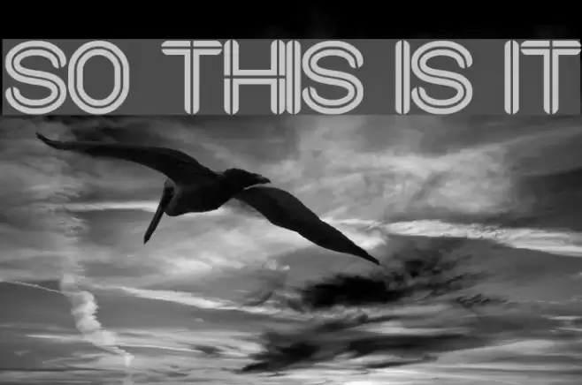 so this is it Font examples