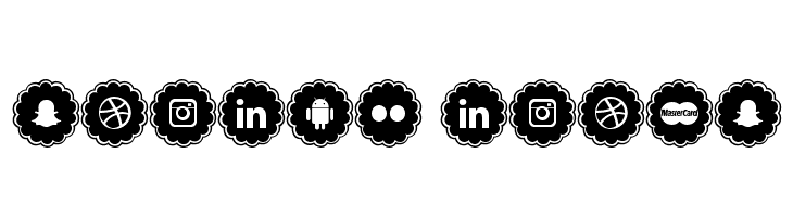 social icons Fonte