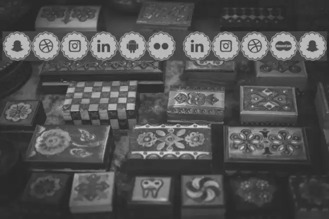 social icons Font examples