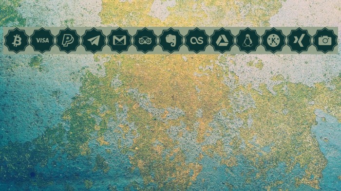 social media pro Font examples