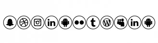 social media  Descarca Fonturi Gratis