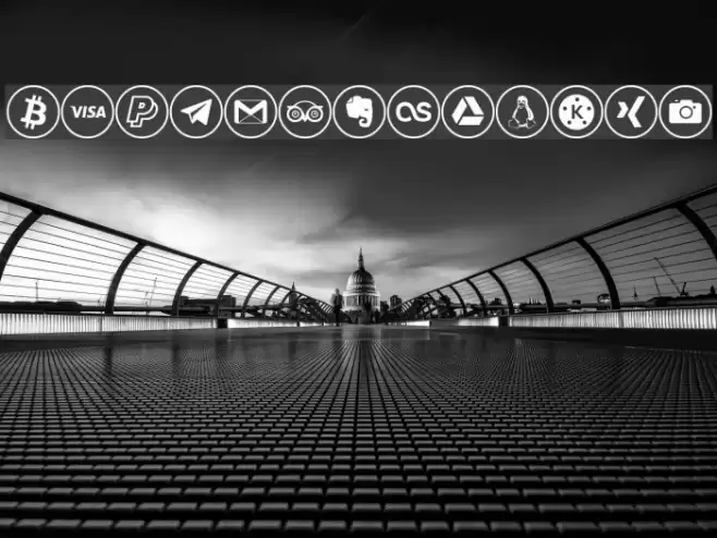 social media Font examples