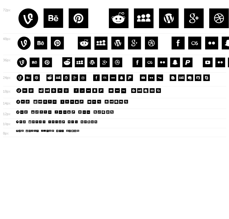 socialtype Regular Waterfall