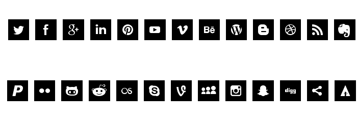 socialtype Regular Font LOWERCASE