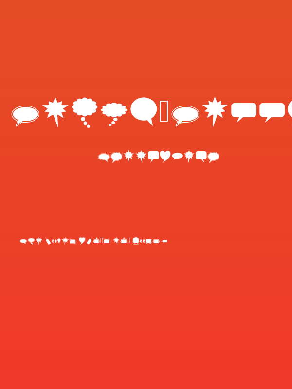 solid-speech-bubbles-paul-tos Poster