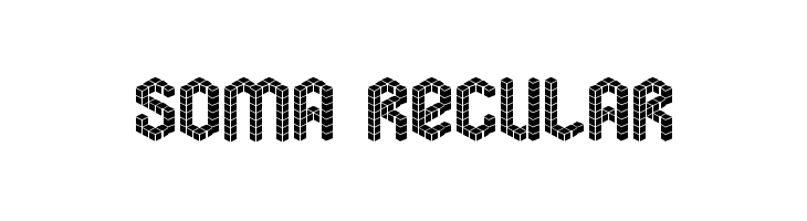 soma Regular  font caratteri gratis