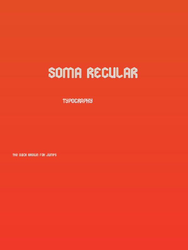 soma Regular Poster