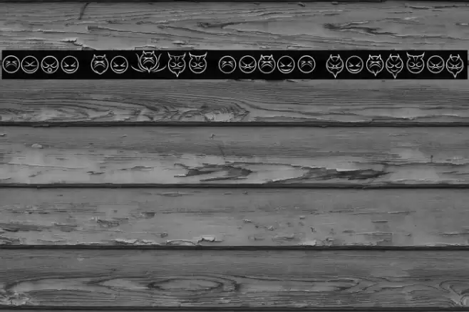 some devil faces Regular Font examples