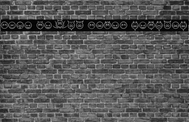 some devil faces Regular Font examples