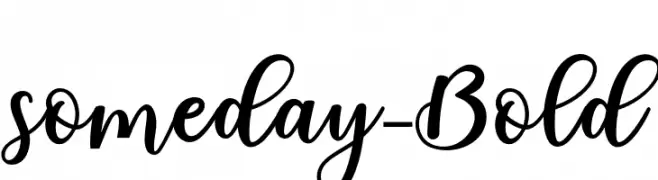 someday-Bold  font caratteri gratis