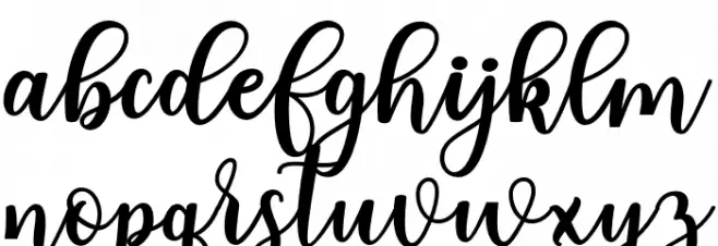 someday-Bold Font Litere mici