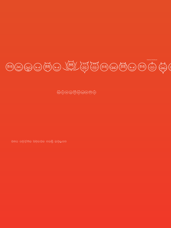 somedevilfaces-Regular Poster