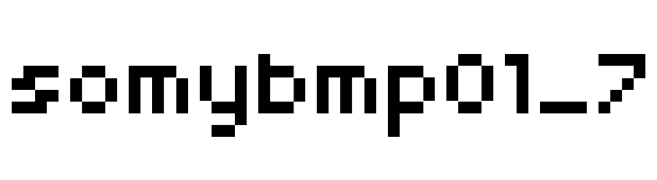 somybmp01_7  les polices de caractères gratuit tlcharger