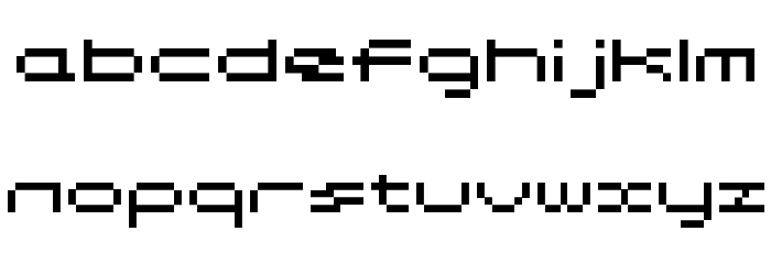 somybmp04_7 Font LOWERCASE
