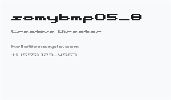 somybmp05_8 Business Card