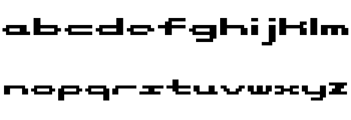 somybmp05_8 Font LOWERCASE