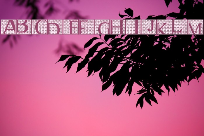 songket Font examples