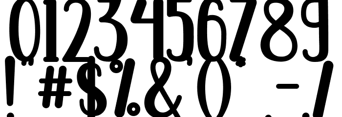 sonya cute Font OTHER CHARS