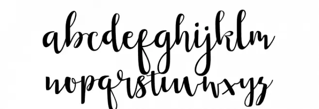 sonya demo version Regular 字体 小写