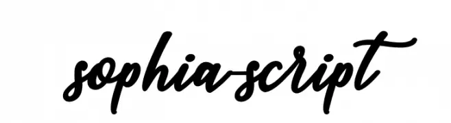 sophia-script  Fuentes Gratis Descargar