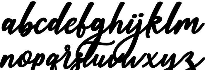 sophia-script Font LOWERCASE