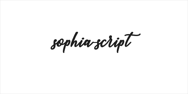 sophia-script Logo