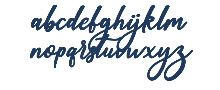 sophia-script Lowercase