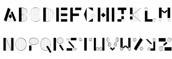 sophie hall baudern Font Litere mari