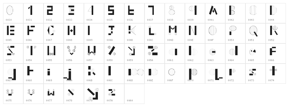 sophie hall baudern Character Map