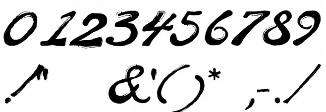 soul handwriting_free-version Font OTHER CHARS