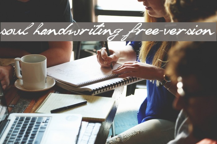 soul handwriting_free-version Polices examples