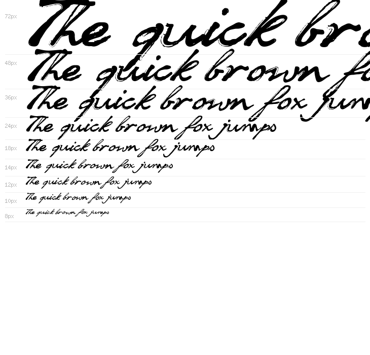 soul handwriting_free-version Waterfall