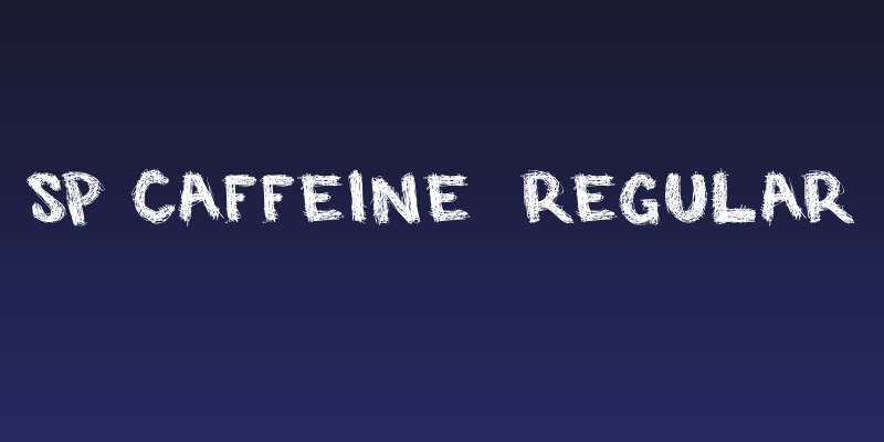SP Caffeine  Regular Social Header