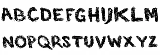 SP Caffeine Regular 字体 小写