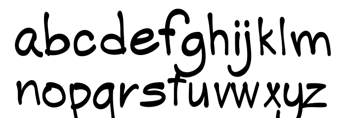 SP Casual-Demo Font LOWERCASE