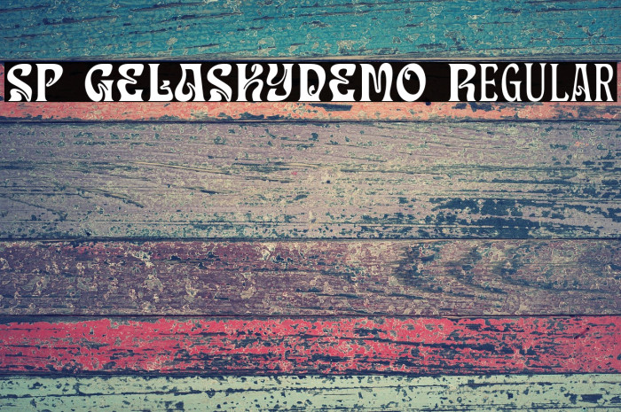 SP GELASKY_DEMO Regular Example 2