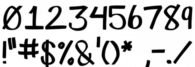 SP Marker Font Font OTHER CHARS