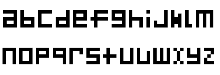 SP1ff Font LOWERCASE
