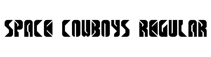 SPACE COWBOYS Regular  Free Fonts Download