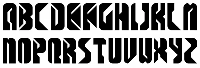 SPACE COWBOYS Regular Schriftart Groß