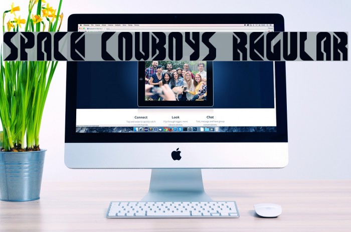 SPACE COWBOYS Regular Font examples
