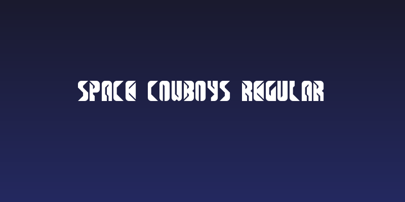 SPACE COWBOYS Regular Social Header