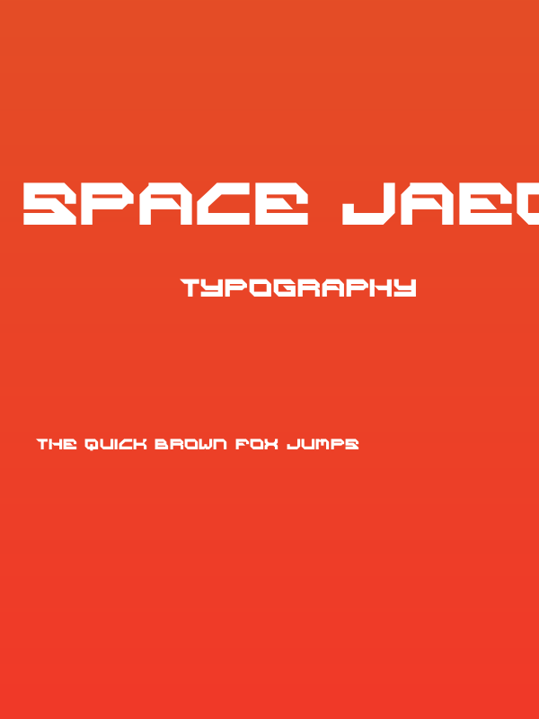 SPACE JAEGER Poster