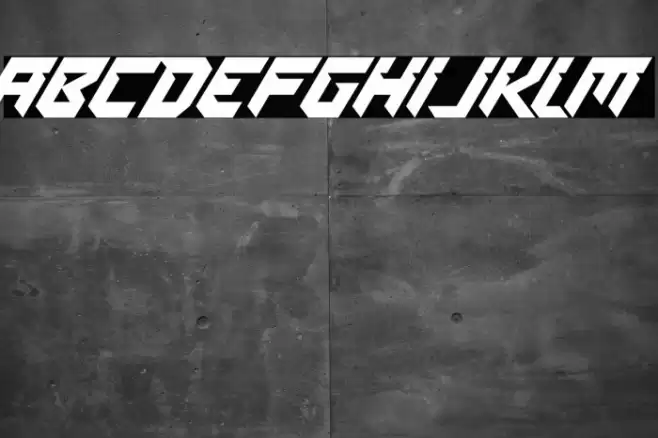 SPACE MISSION Font examples