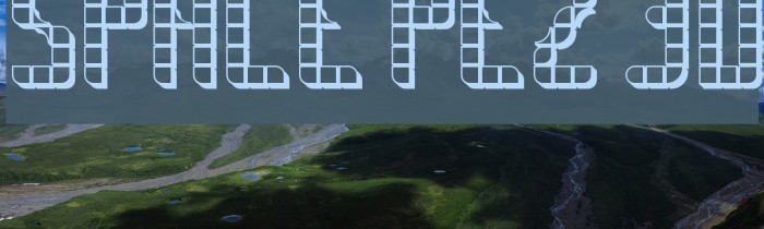 SPACE PEZ 3D Font examples