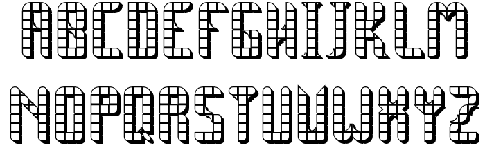 SPACE PEZ 3D Font LOWERCASE