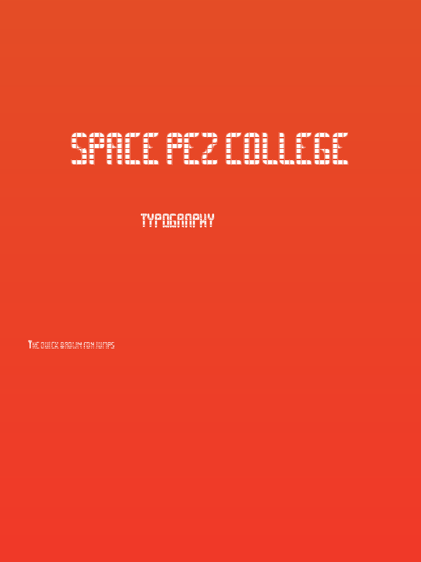 SPACE PEZ College Poster
