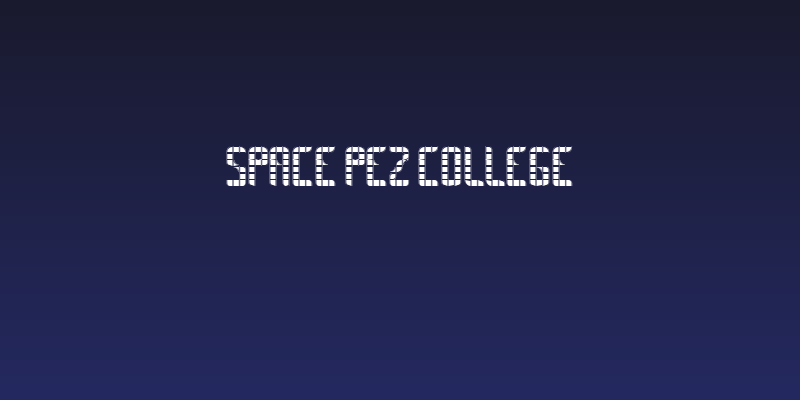 SPACE PEZ College Social Header