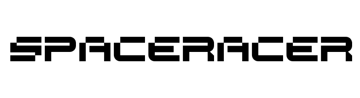 SPACE RACER Caratteri