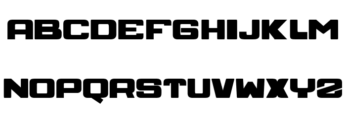 SPACE Regular Font LOWERCASE